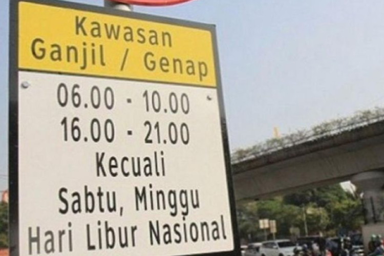 Ganjil Genap Jakarta Kembali Berlaku Mulai Pekan Ini
