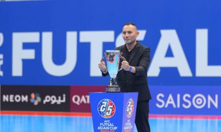 Caisar Silitonga Bawa Trofi Piala Asia Futsal 2026