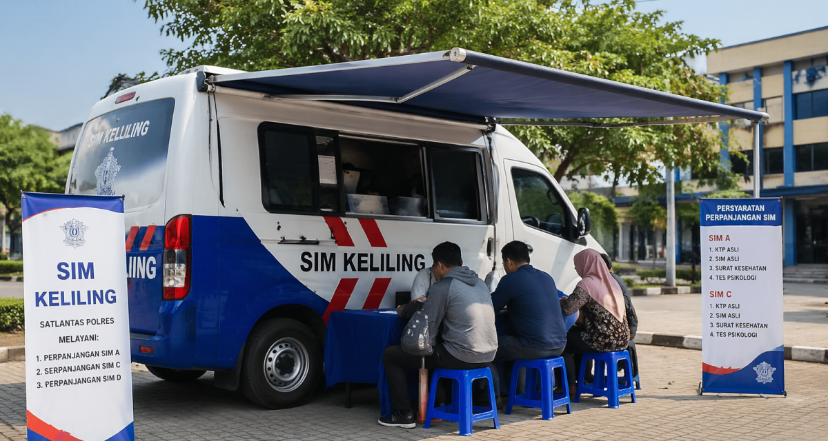 Keuntungan Menggunakan Layanan SIM Keliling Bagi Masyarakat